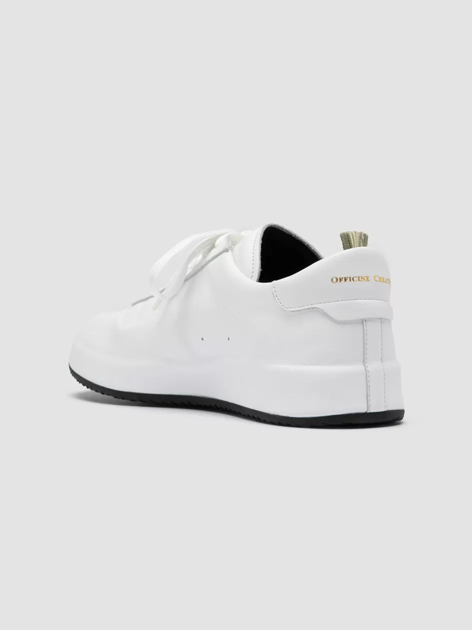 ace_010__white_leather_sneakers_100737.webp Officine Creative Sneakers>ACE 010 - Leather Sneakers WHITE