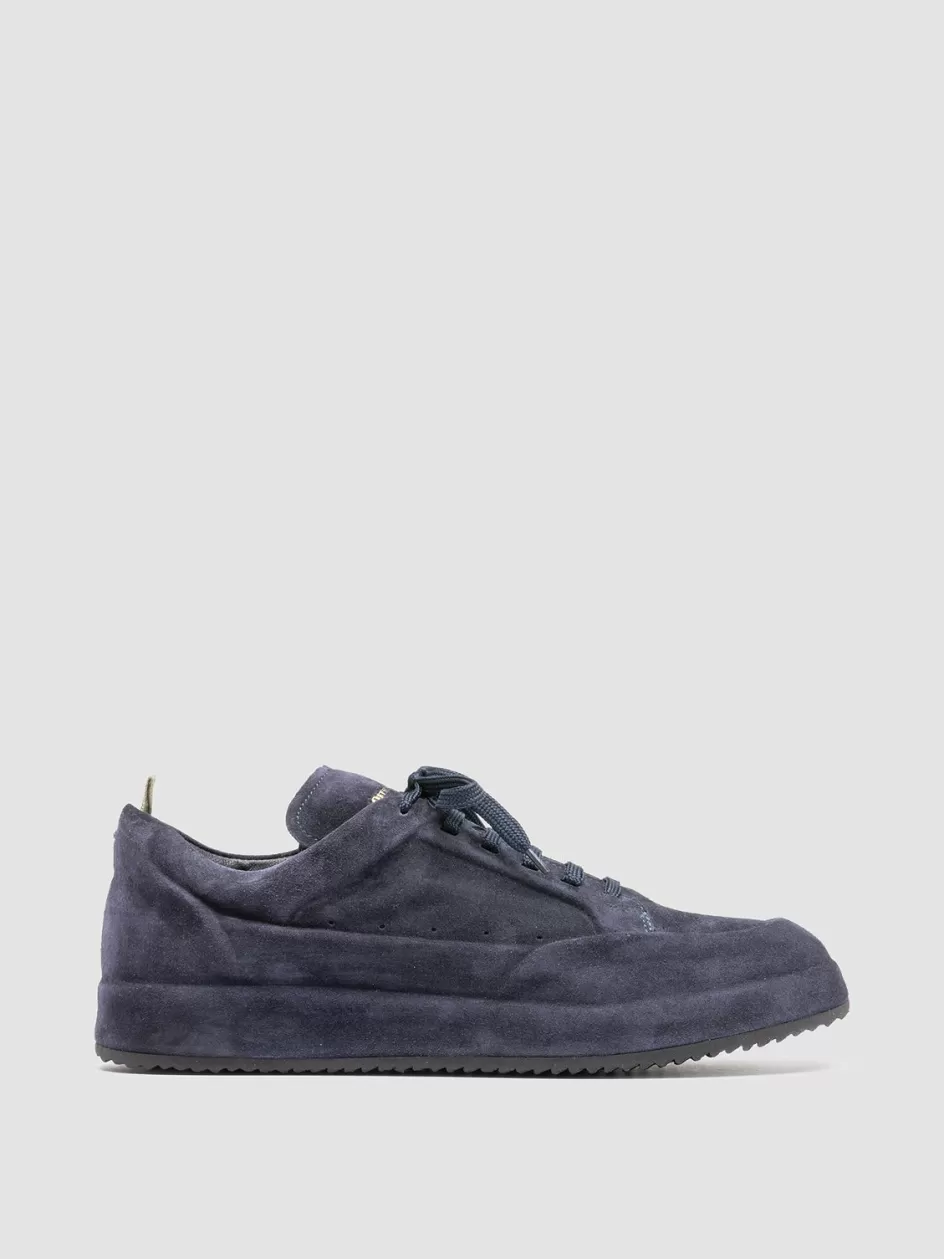 Officine Creative Suede Selection | Sneakers>ACE 016 - Suede Sneakers BLUE