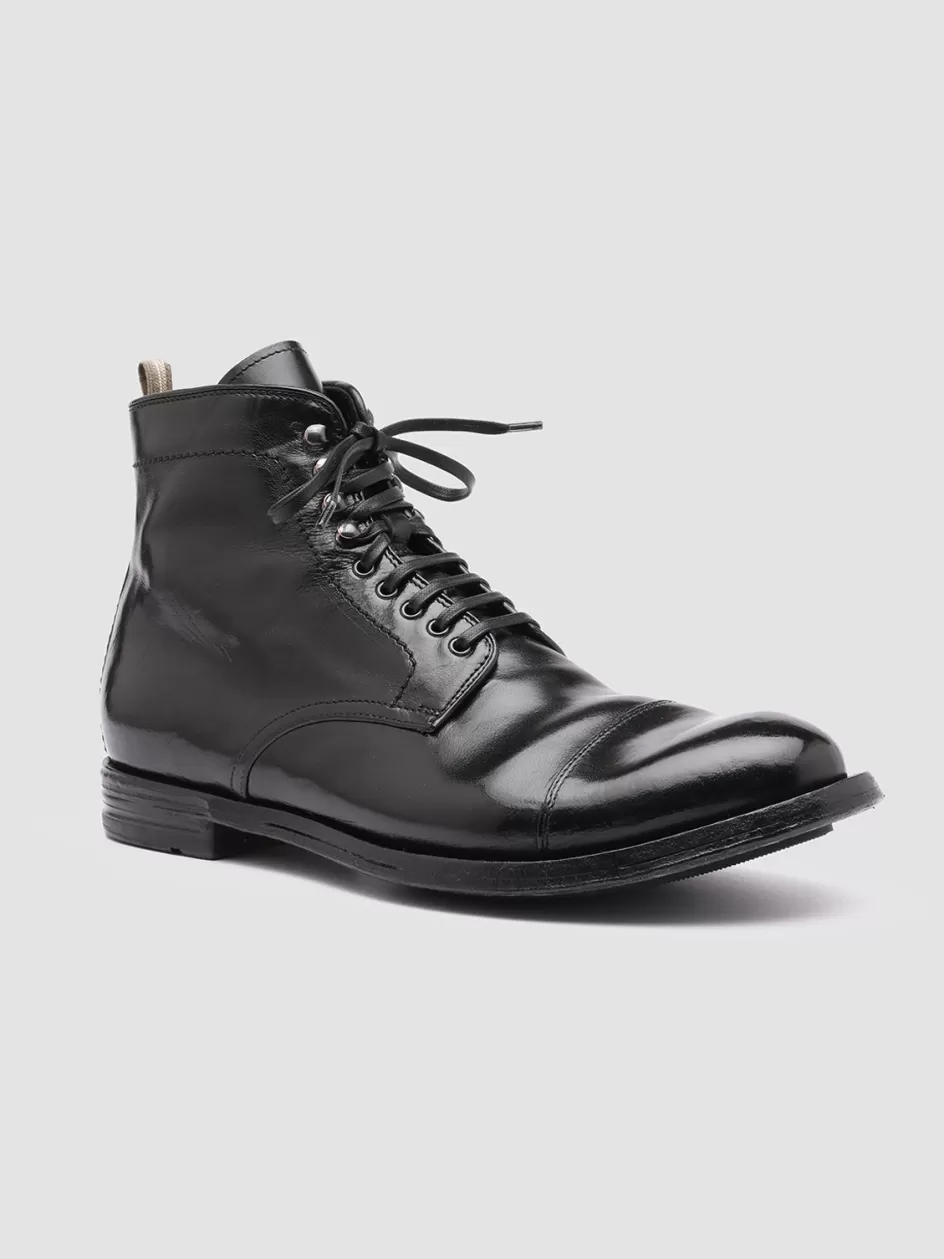 anatomia_016__black_leather_ankle_boots_102707.webp Officine Creative Ankle Boots>ANATOMIA 016 - Leather Ankle Boots BLACK