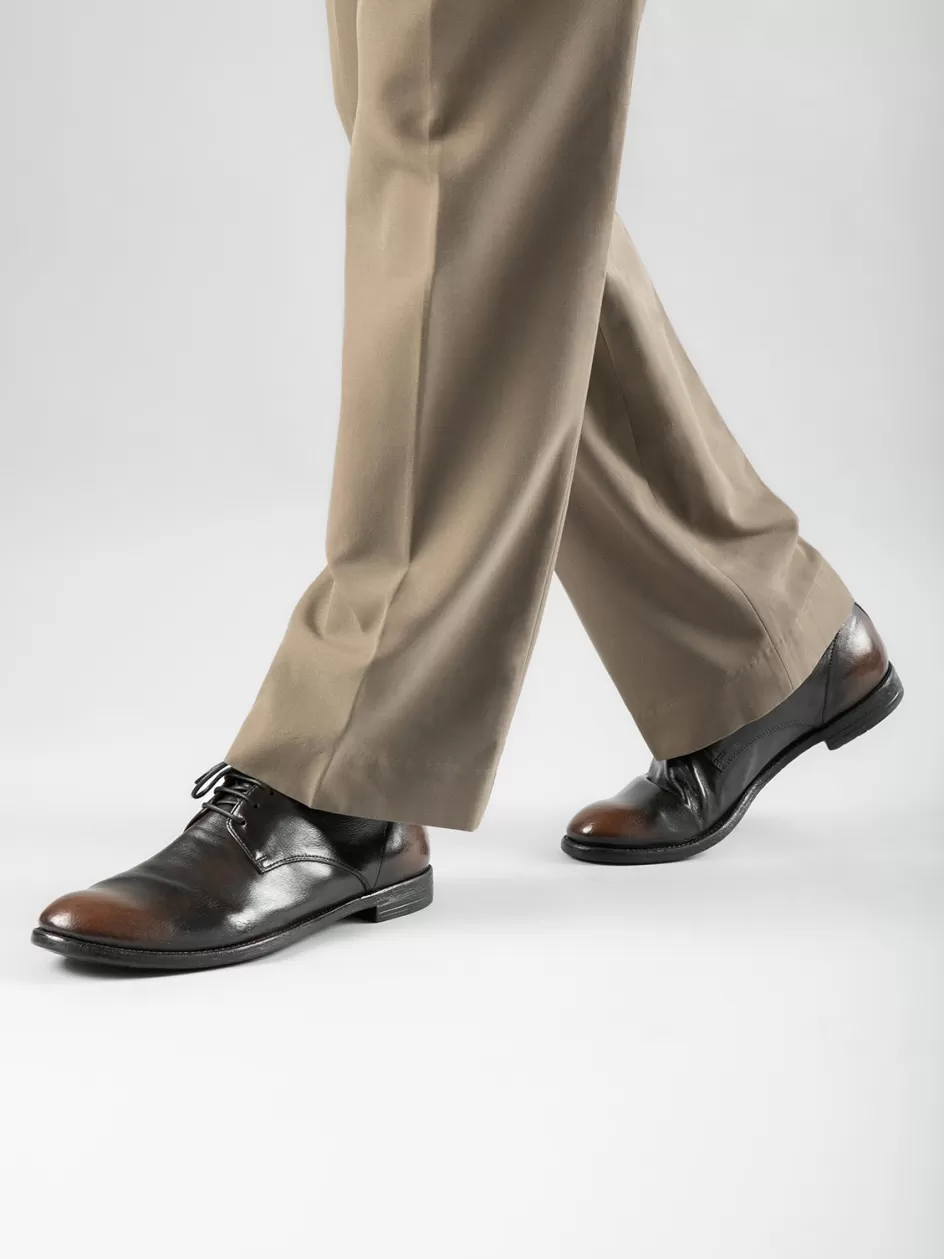 arc_515__brown_leather_derby_shoes_98504.webp Officine Creative Derbies | Icons>ARC 515 - Brown Leather Derby Shoes EBANO