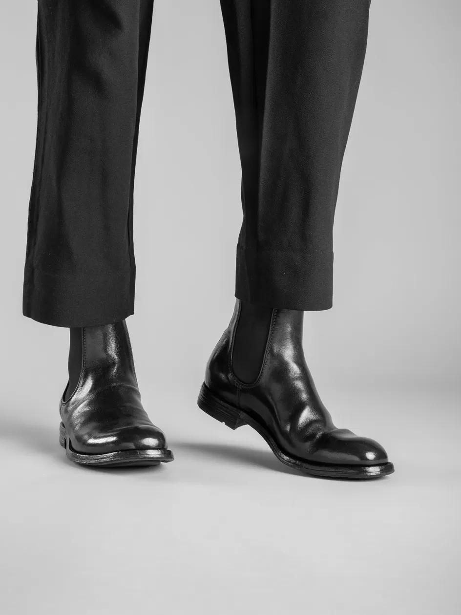 balance_008__brown_leather_chelsea_boots_102488.webp Officine Creative Ankle Boots>BALANCE 008 - Brown Leather Chelsea Boots DARK BROWN