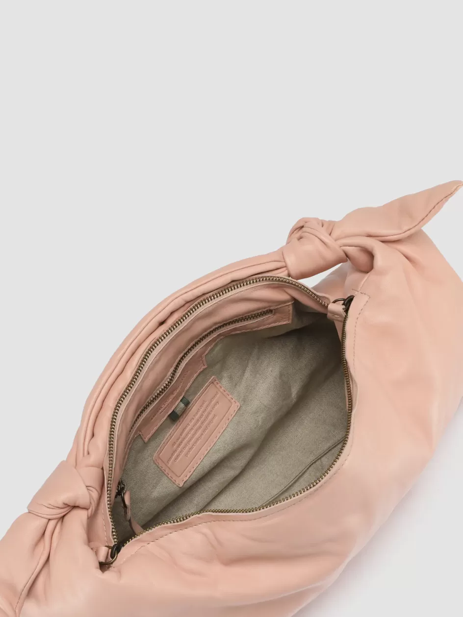 bolina_029__rose_leather_hobo_bag_106428.webp Officine Creative Bags>BOLINA 029 - Rose Leather Hobo Bag ROSE CLOUD