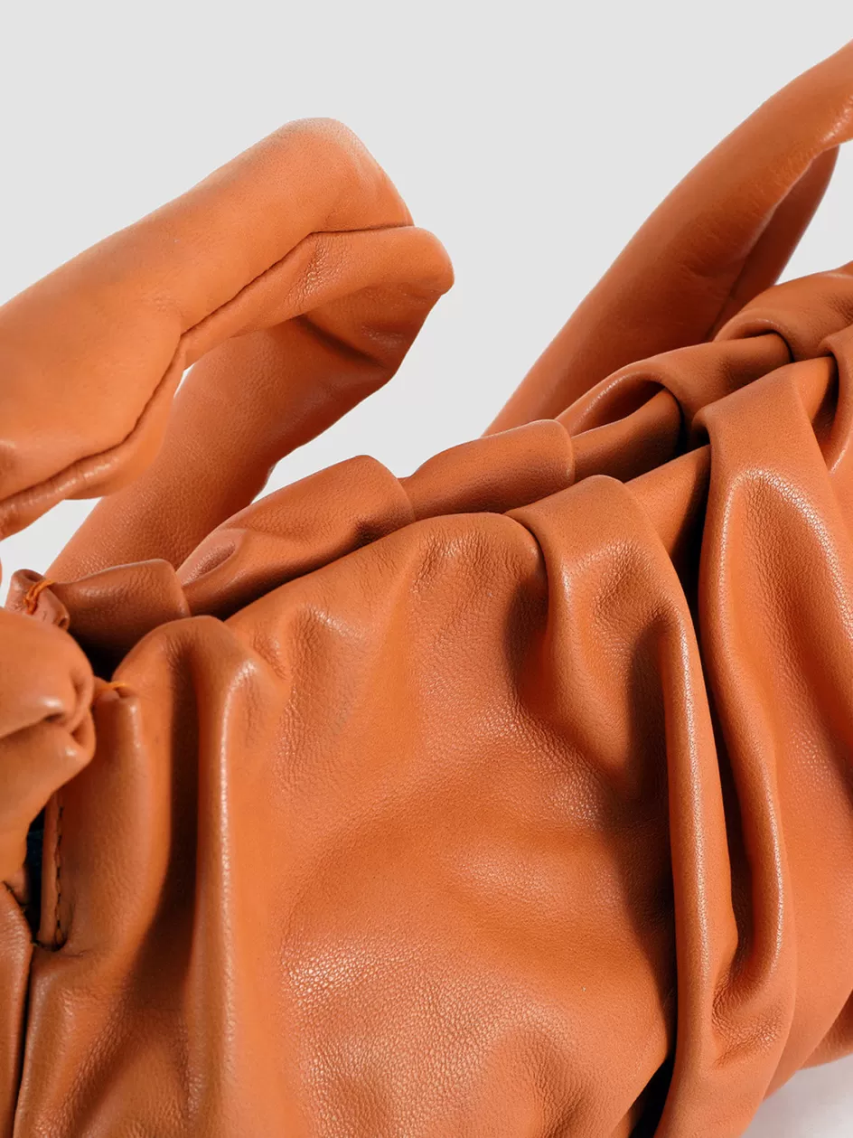 Officine Creative Bags>BOLINA 21 - Leather Shoulder Bag ORANGE