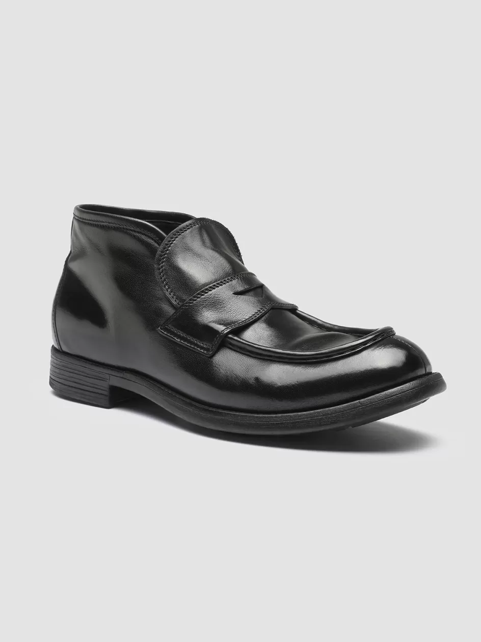 chronicle_027__black_leather_ankle_boots_101268.webp Officine Creative Loafers | Ankle Boots>CHRONICLE 027 - Leather Ankle Boots BLACK