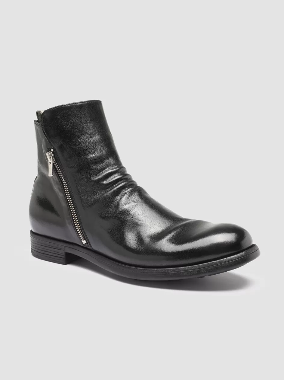 chronicle_042__black_leather_ankle_boots_102134.webp Officine Creative Ankle Boots>CHRONICLE 042 - Leather Ankle Boots BLACK