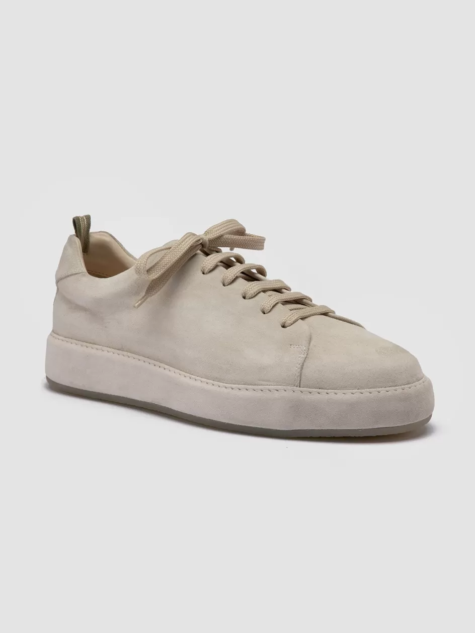 covered_001__grey_suede_low_top_sneakers_97738.webp Officine Creative Suede Selection | Sneakers>COVERED 001 - Grey Suede Low Top Sneakers LAMB