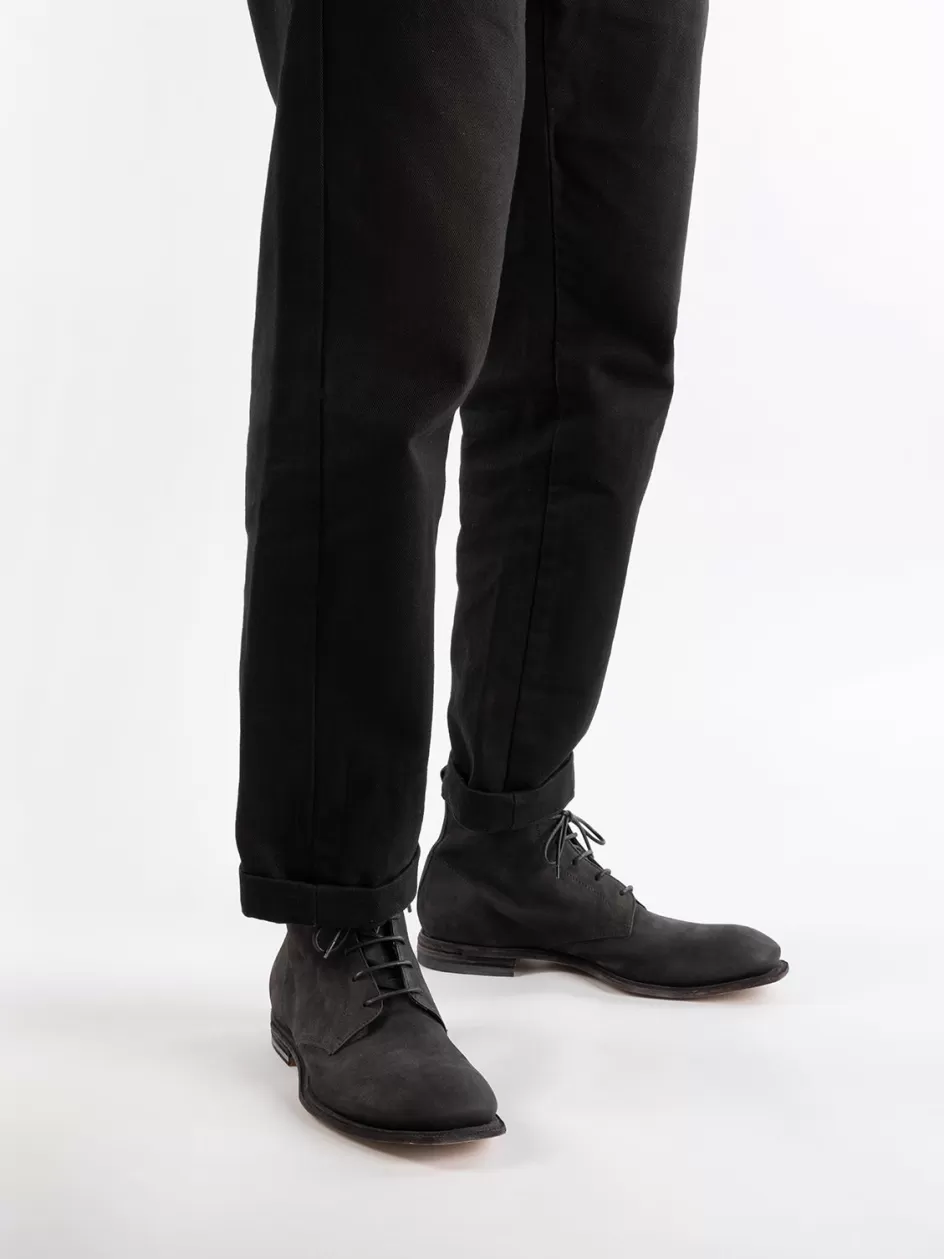 durga_002__black_suede_ankle_boots_97723.webp Officine Creative Suede Selection | Ankle Boots>DURGA 002 - Suede Ankle Boots BLACK