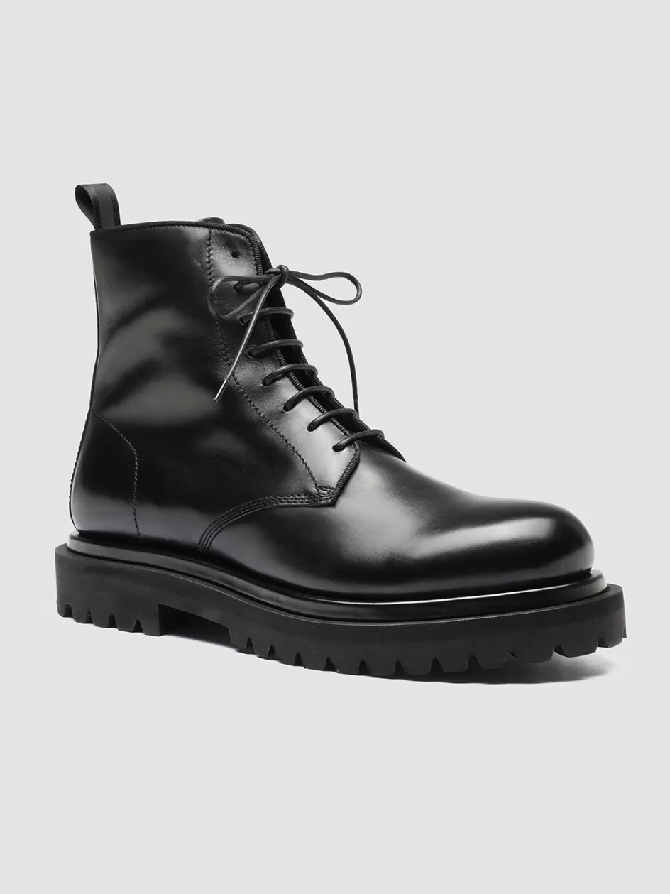 eventual_002__black_lace_up_leather_ankle_boots_101979.webp Officine Creative Ankle Boots>EVENTUAL 002 - Lace Up Leather Ankle Boots BLACK