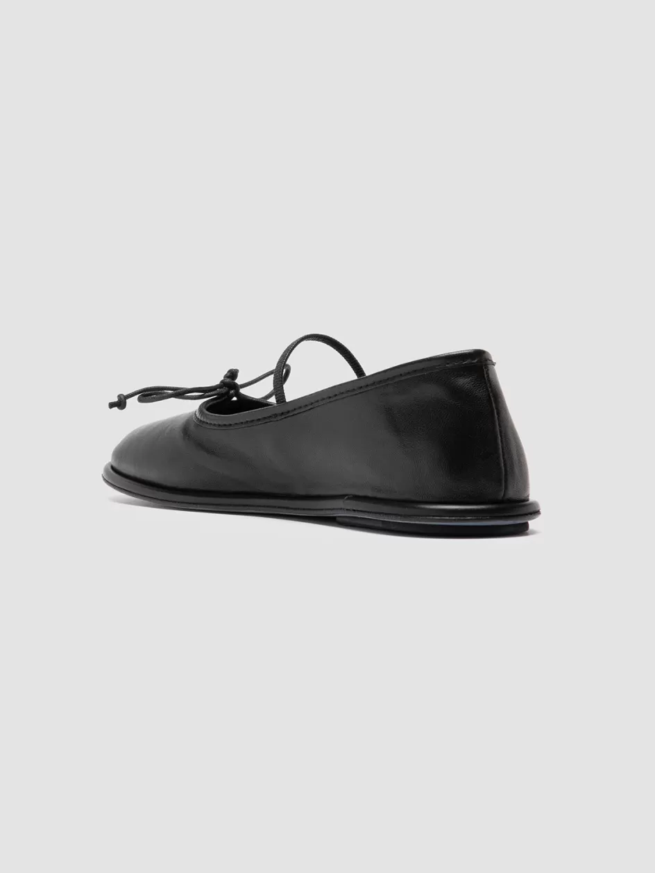 fontayne_001__black_leather_ballerina_shoes_105927.webp Officine Creative Dress Shoes>FONTAYNE 001 - Leather Ballerina Shoes BLACK