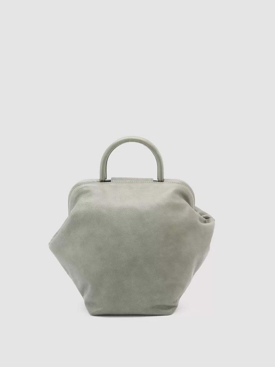 Officine Creative Bags>HELEN 18 - Leather Shoulder Bag GREY