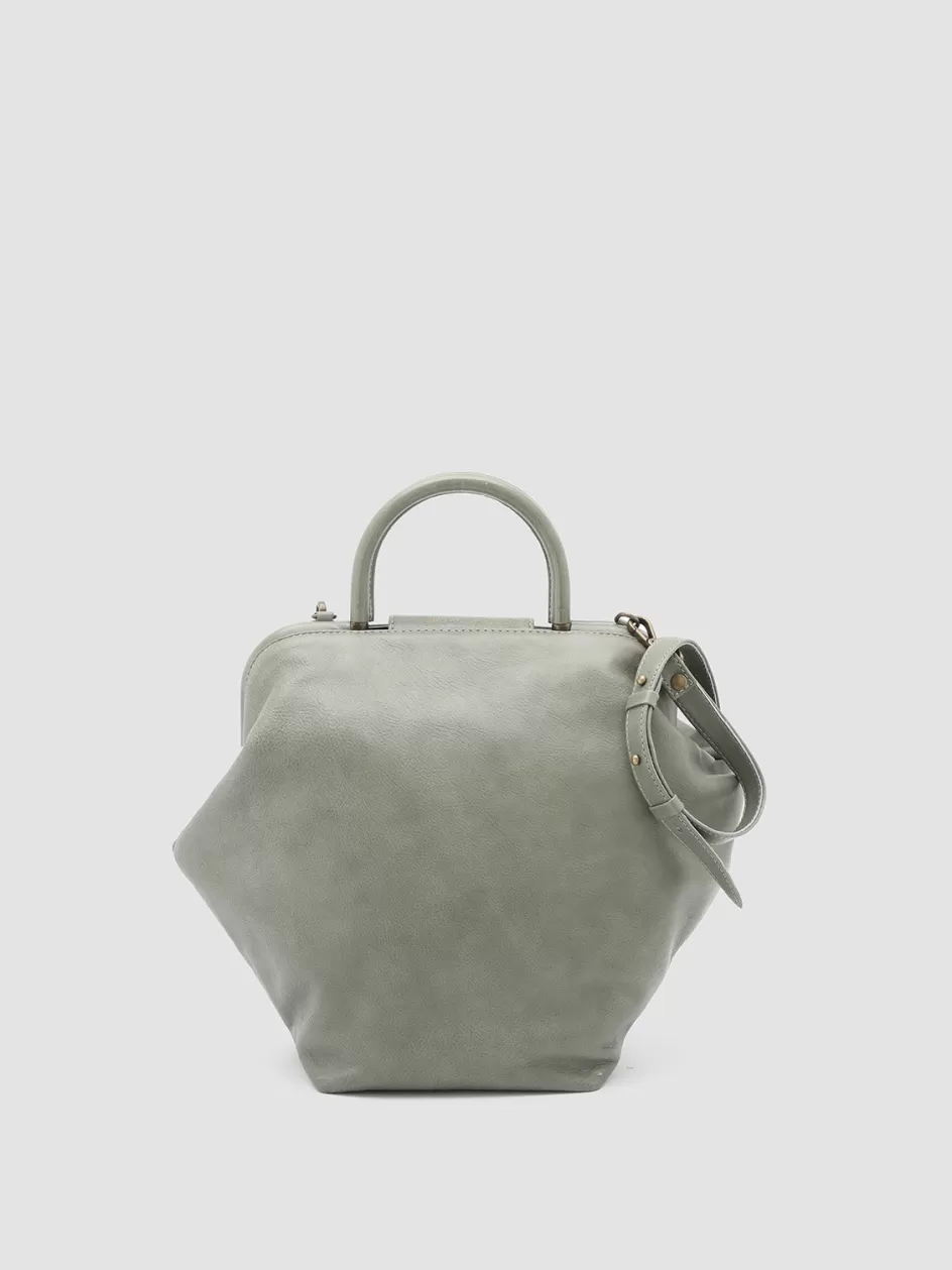 Officine Creative Bags>HELEN 18 - Leather Shoulder Bag GREY
