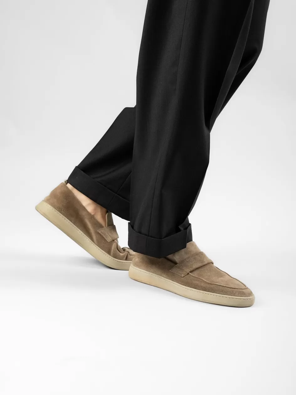 herbie_001__black_suede_penny_loafers_97306.webp Officine Creative Sustainable Sneakers | Loafers>HERBIE 001 - Suede Penny Loafers BLACK