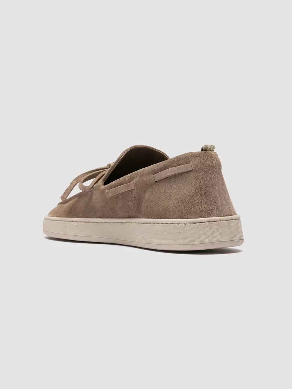 herbie_003__taupe_suede_boat_loafers_97263.webp Officine Creative Sustainable Sneakers | Suede Selection>HERBIE 003 - Suede Boat Loafers TAUPE