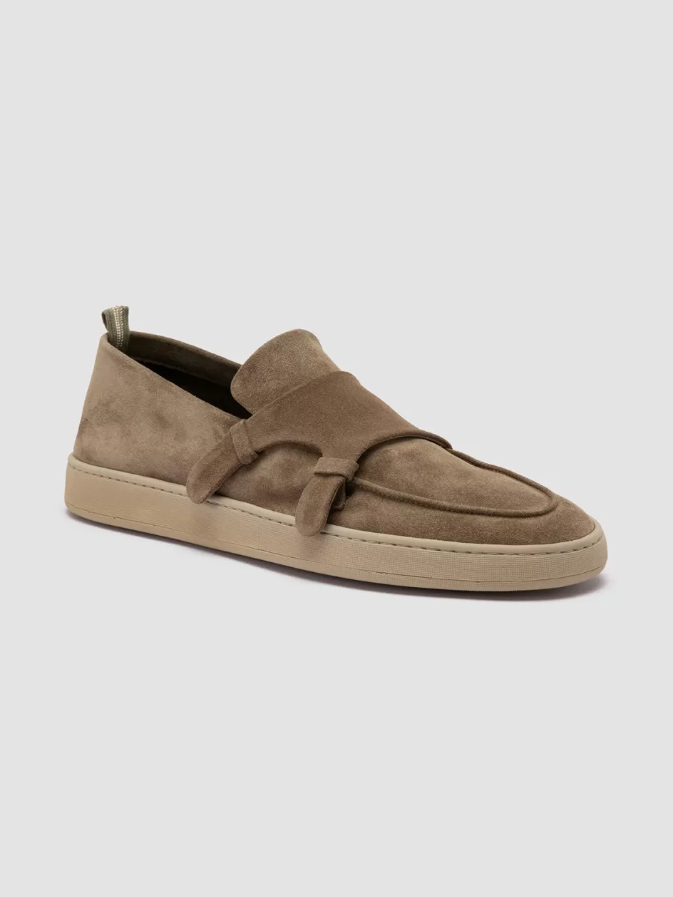 herbie_005__taupe_suede_low_top_sneakers_97250.webp Officine Creative Sustainable Sneakers | Suede Selection>HERBIE 005 - Taupe Suede Low Top Sneakers LEAD