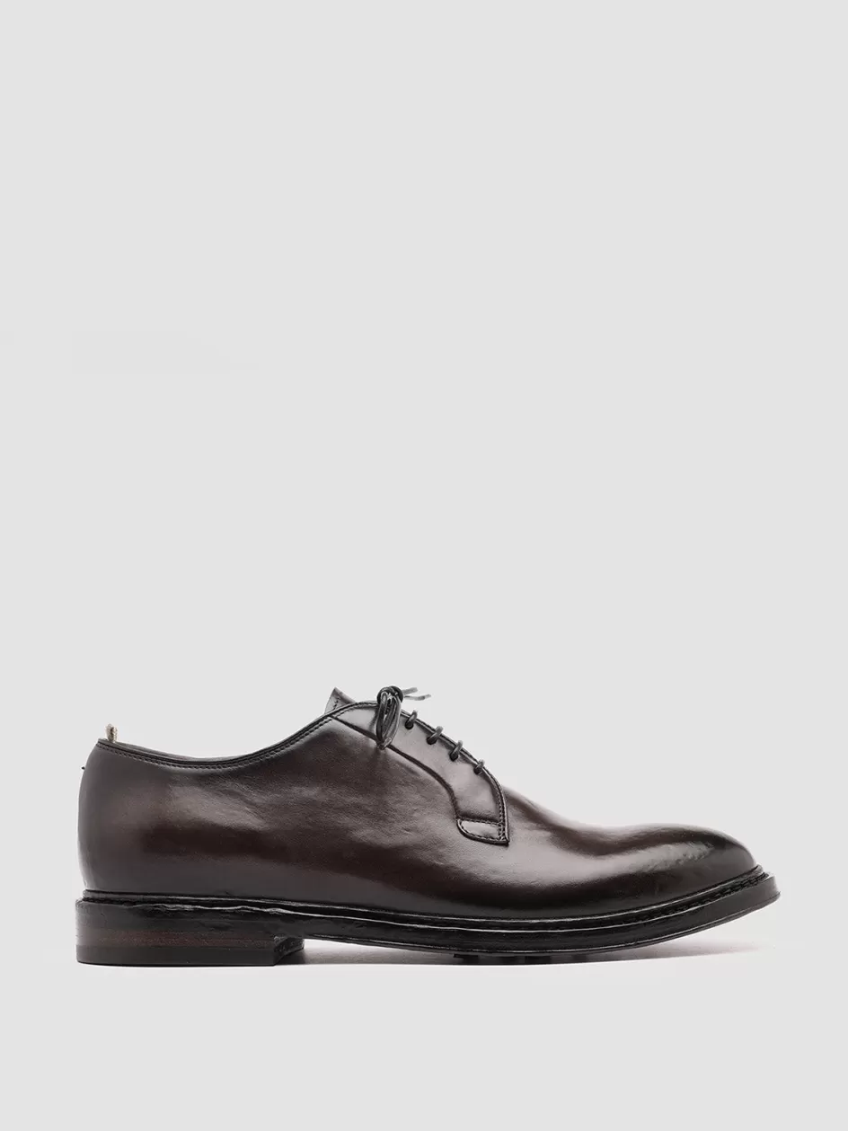 Officine Creative Derbies | Formal Shoes>HOPKINS 003 - Leather Derby Shoes GREY