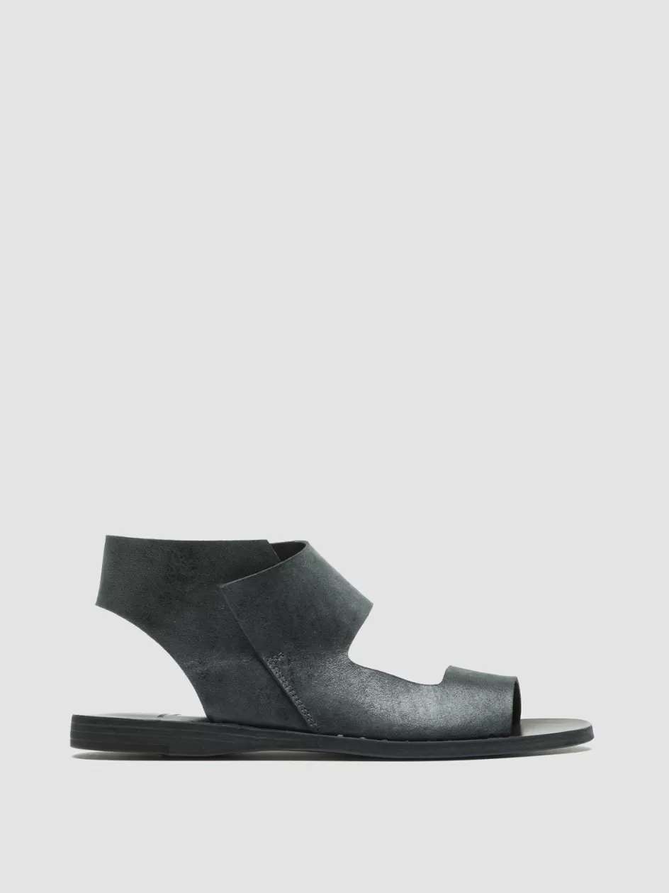 Officine Creative Sandals>ITACA 039 - Leather Sandals BLACK