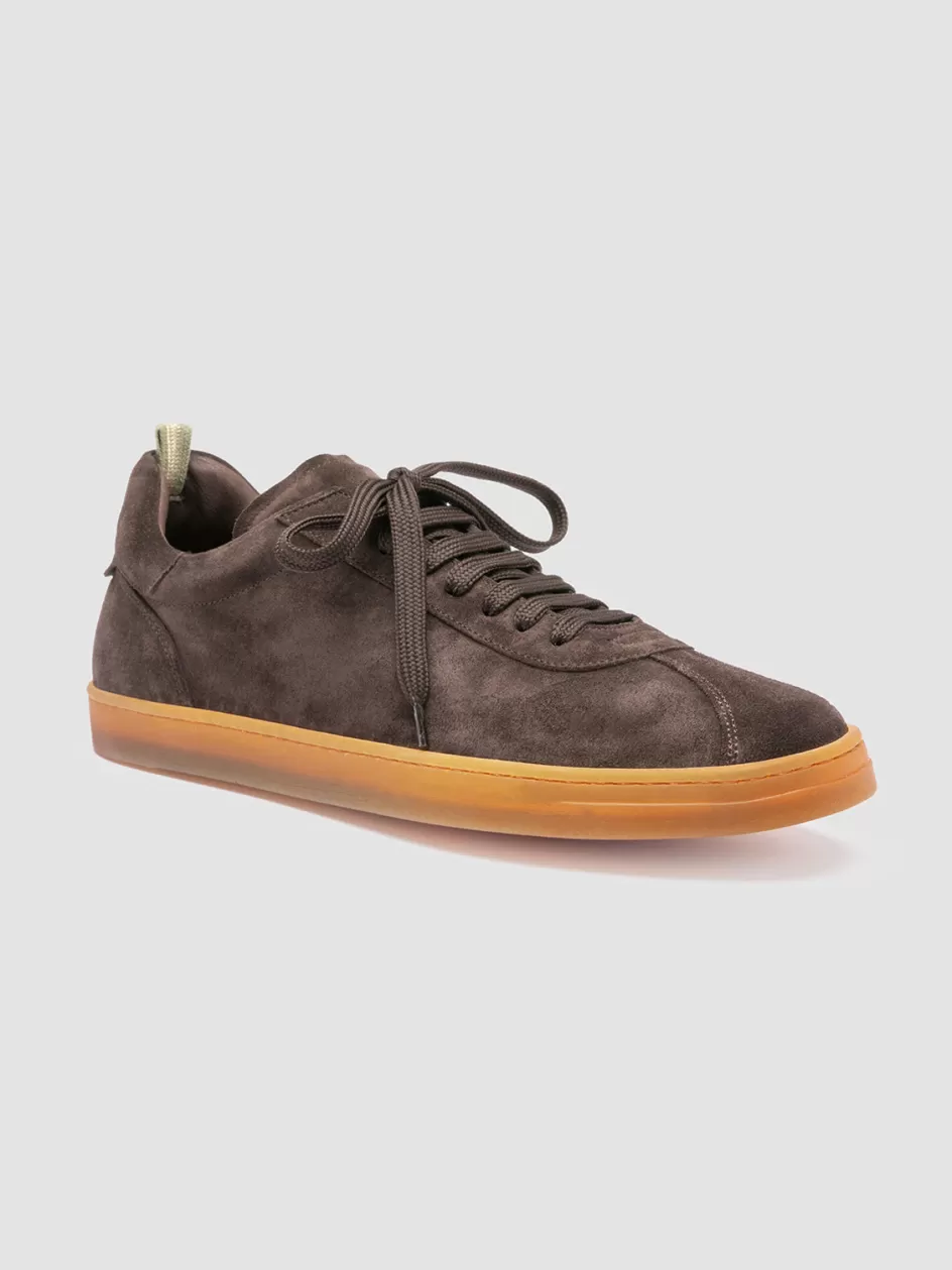 karma_015__brown_suede_low_top_sneakers_100598.webp Officine Creative Sneakers | Sustainable Sneakers>KARMA 015 - Brown Suede Low Top Sneakers TESTA DI MORO