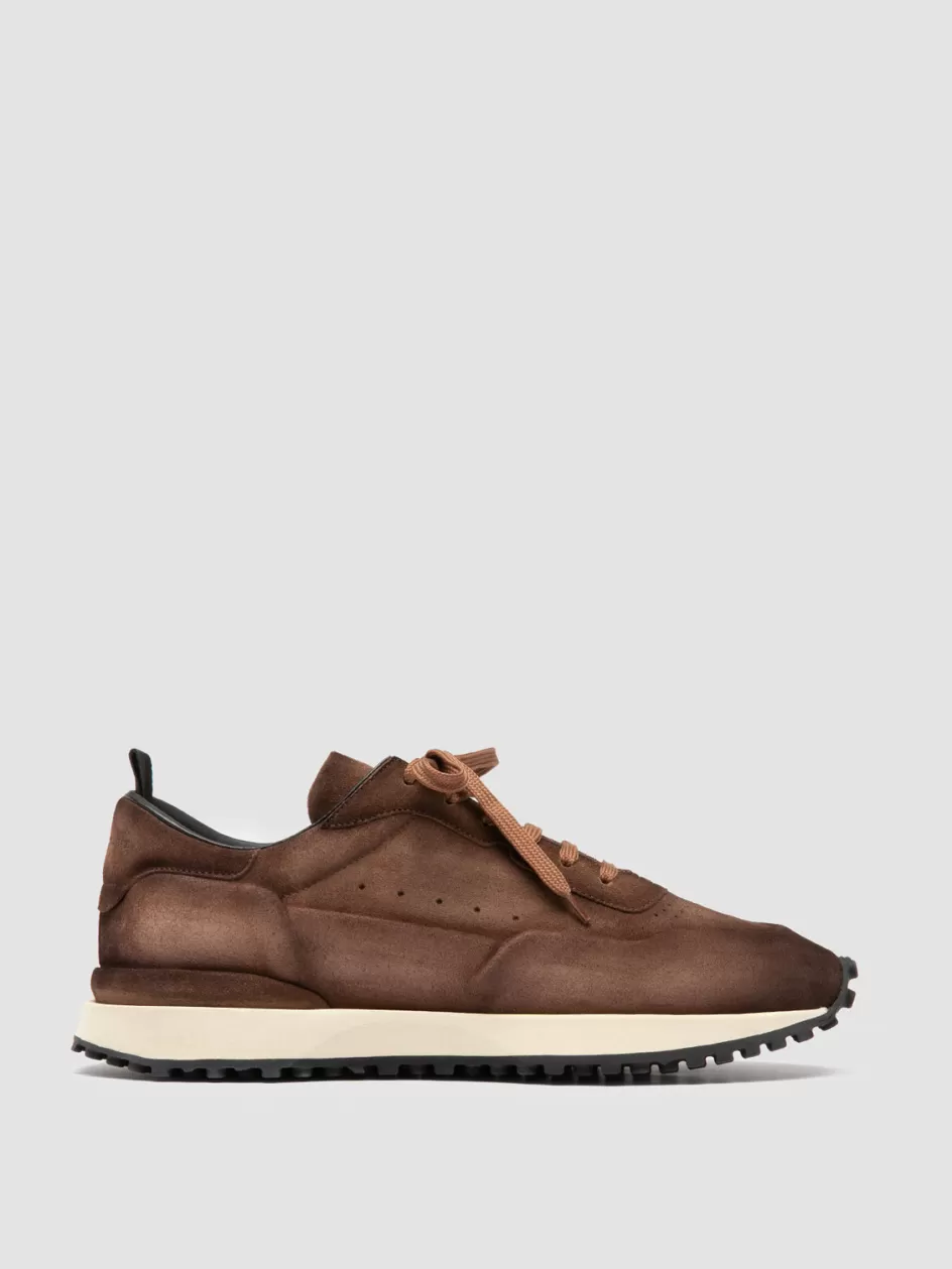Officine Creative Sneakers>KEYNES 001 - Suede Sneakers TAUPE