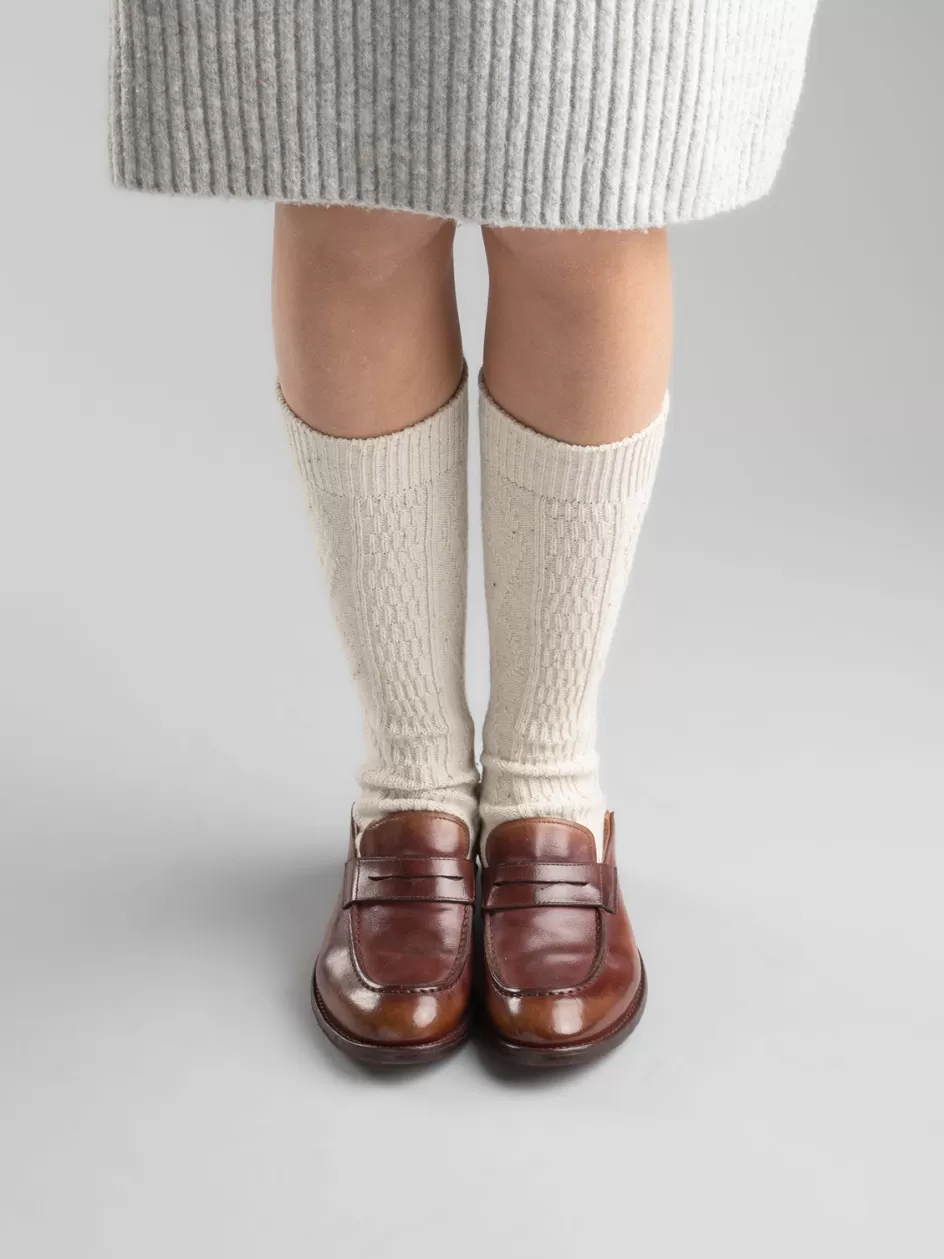 lexikon_140__brown_leather_penny_loafers_104279.webp Officine Creative Icons | Loafers>LEXIKON 140 - Brown Leather Penny Loafers CIGAR