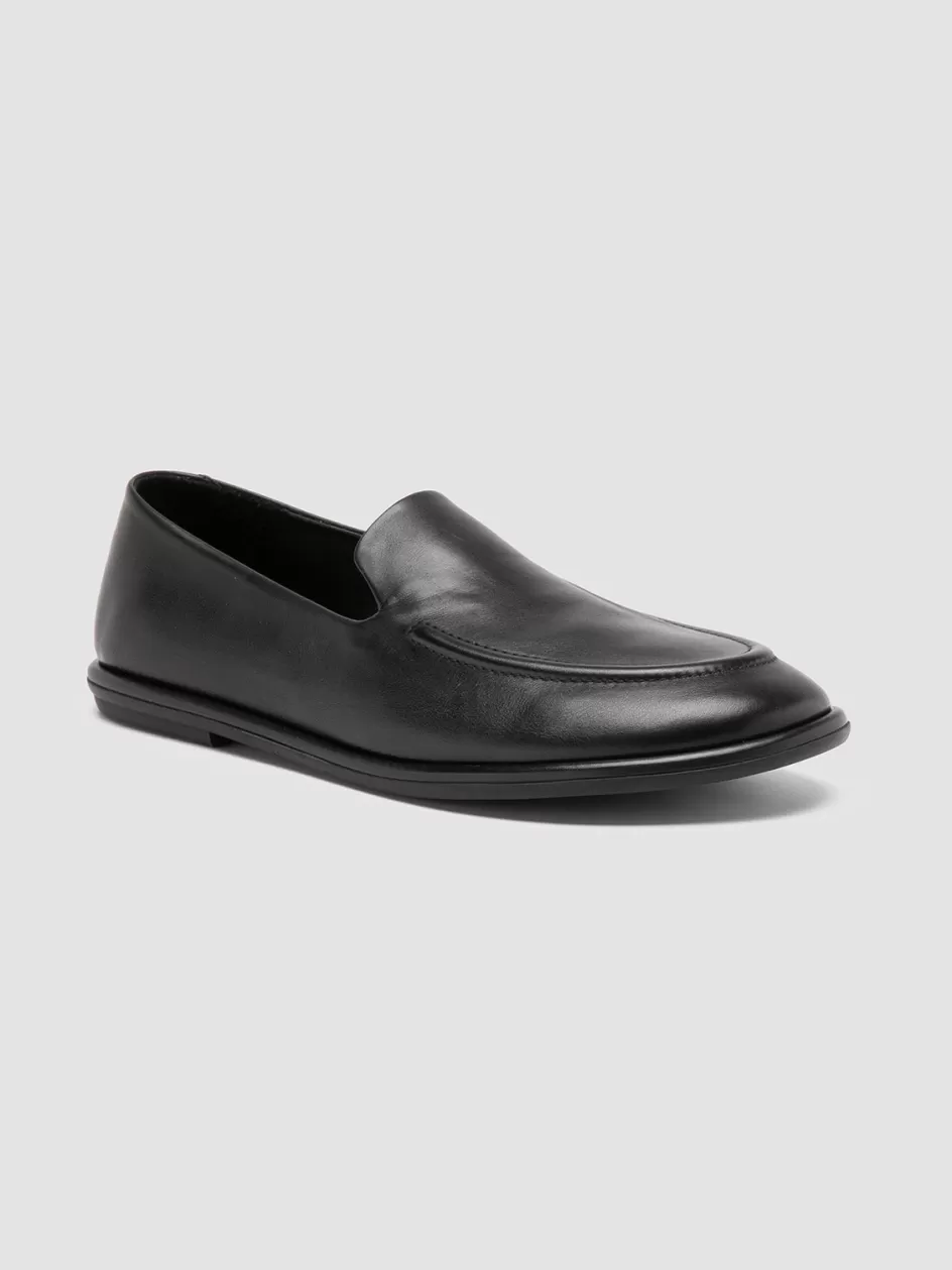 mienne_101__black_leather_loafers_105850.webp Officine Creative Loafers>MIENNE 101 - Leather Loafers BLACK