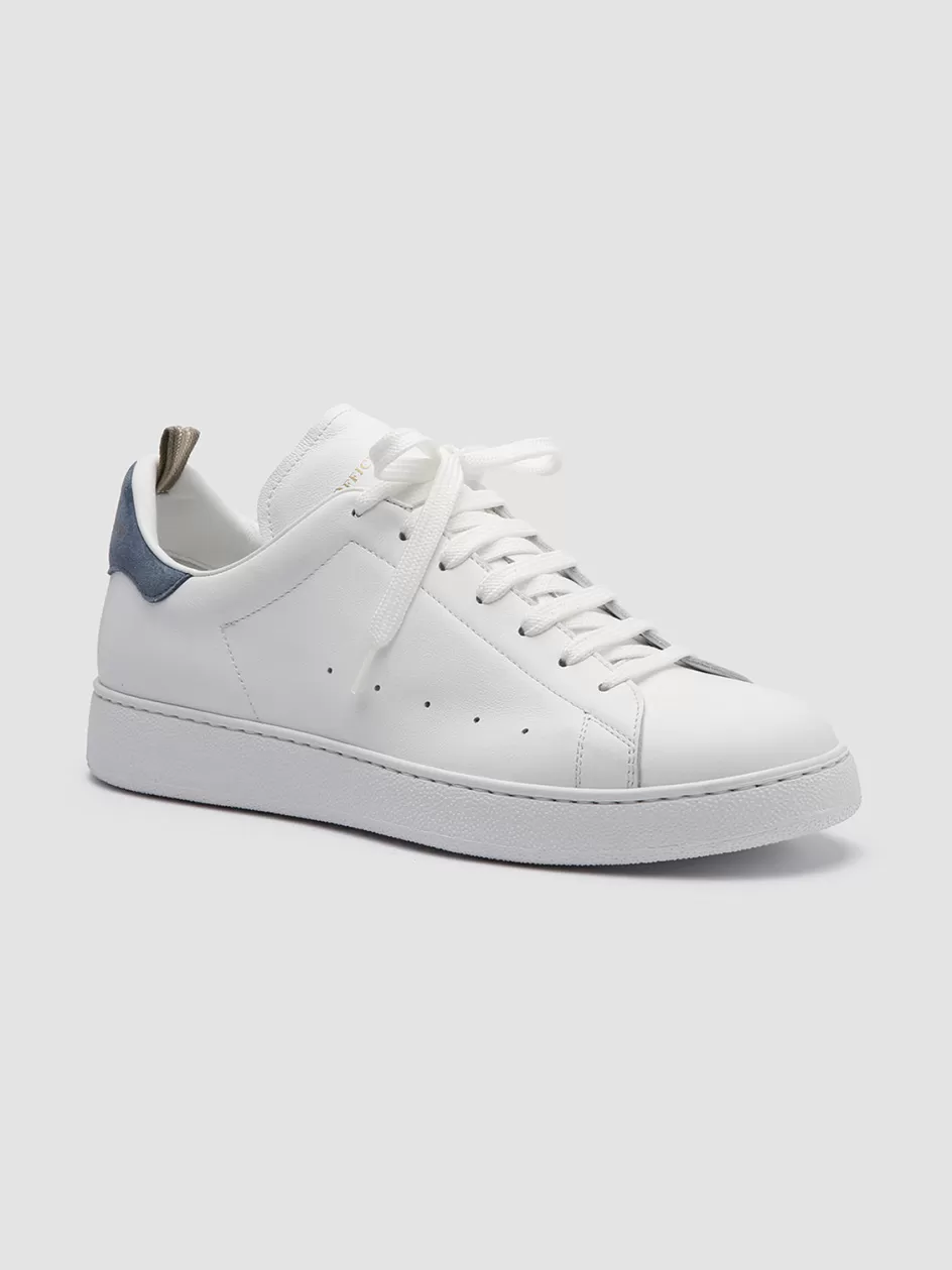 mower_002__white_leather_sneakers_100459.webp Officine Creative Sneakers>MOWER 002 - White Leather Sneakers WHITE/SAVOY