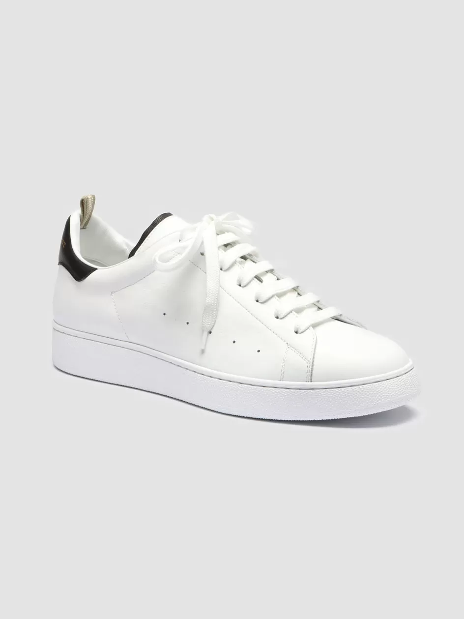 mower_005__white_leather_sneakers_100450.webp Officine Creative Sneakers>MOWER 005 - White Leather Sneakers WHITE/BLACK/BLACK