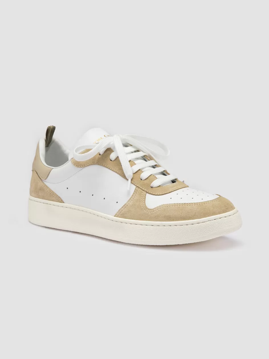 mower_008__white_leather_and_suede_low_top_sneakers_100393.webp Officine Creative Sneakers>MOWER 008 - White Leather And Suede Low Top Sneakers MULTICOLOR