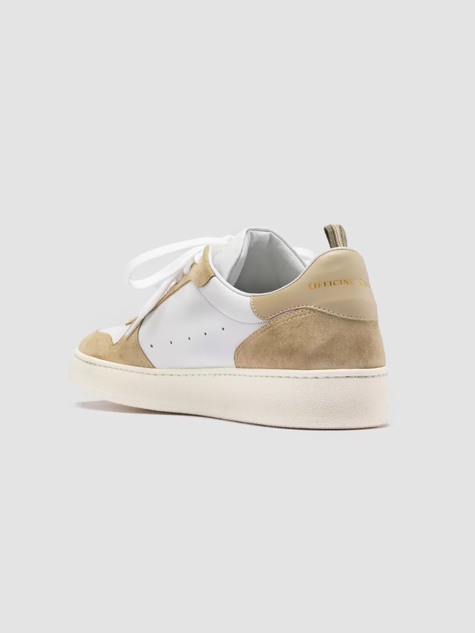 mower_008__white_leather_and_suede_low_top_sneakers_100394.webp Officine Creative Sneakers>MOWER 008 - White Leather And Suede Low Top Sneakers MULTICOLOR