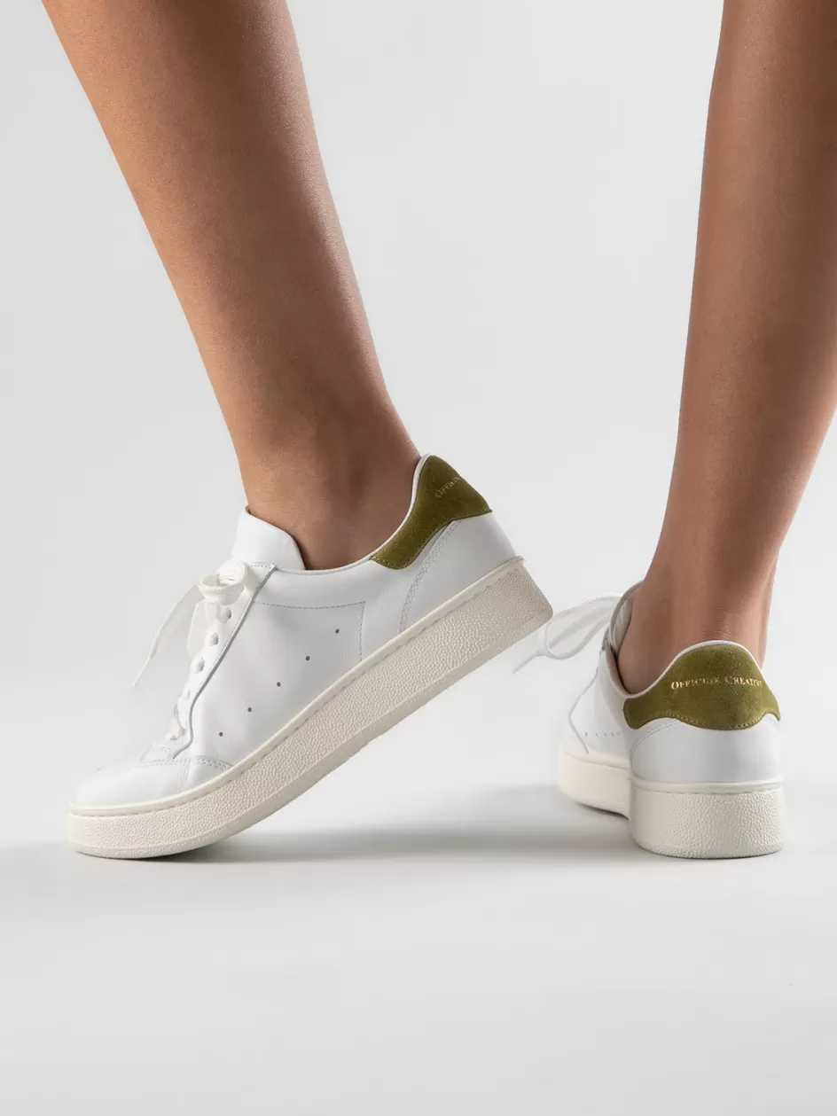 mower_109__white_leather_sneakers_105614.webp Officine Creative Sneakers>MOWER 109 - White Leather Sneakers WHITE/BLACK