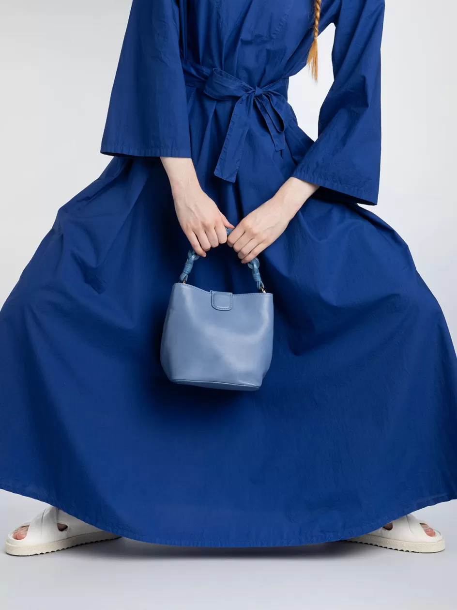 nolita_woven_227__blue_leather_crossbody_bag_104184.webp Officine Creative Icons | Bags>NOLITA WOVEN 227 - Leather Crossbody Bag BLUE