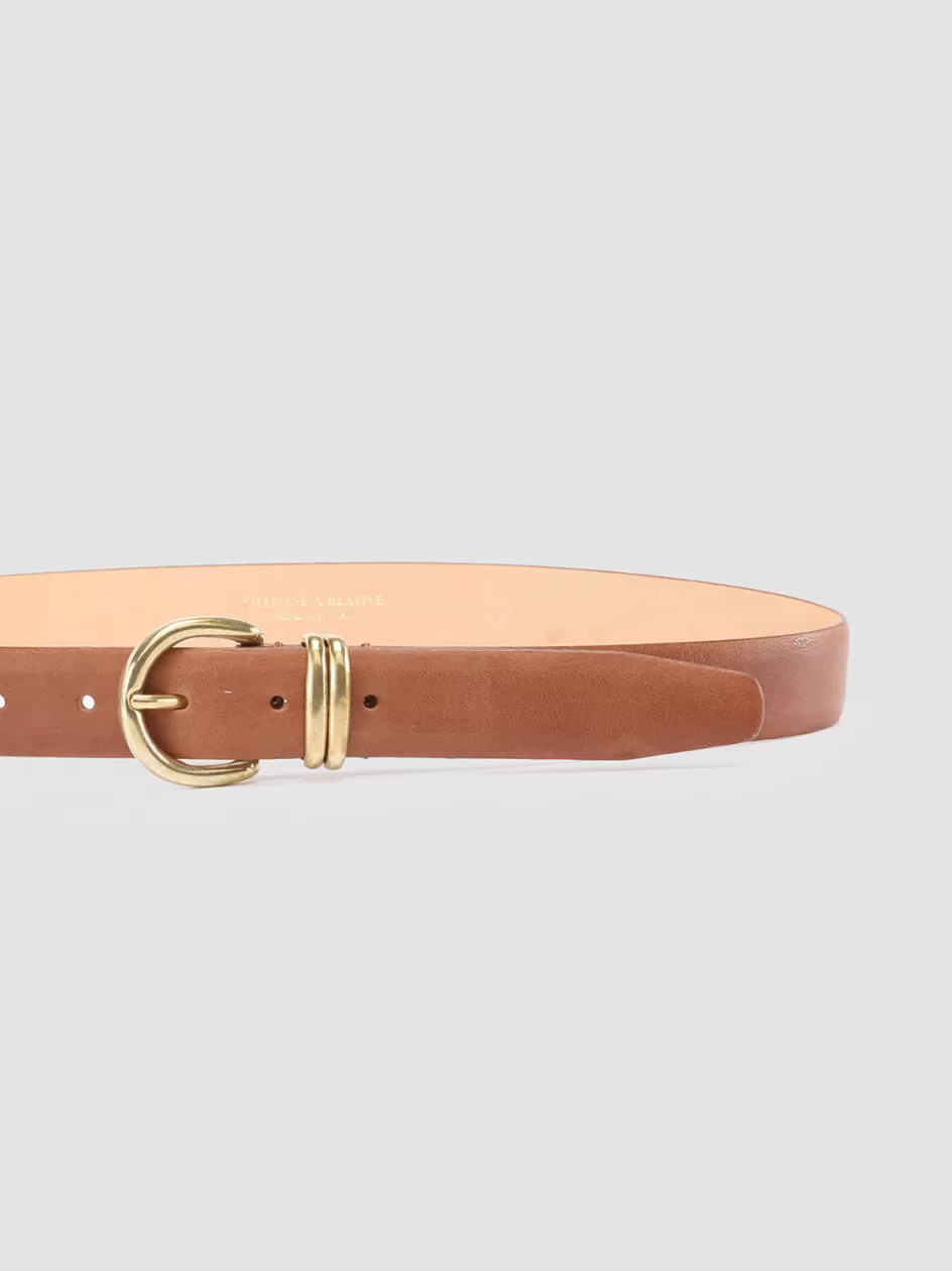 oc_strip_46__brown_leather_belt_104472.webp Officine Creative Belts>OC STRIP 46 - Brown Leather Belt SANTIAGO