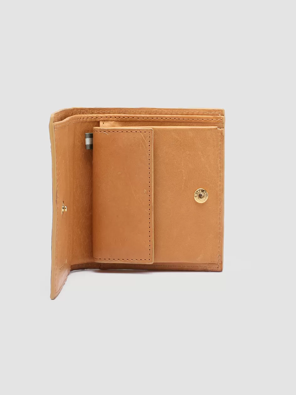 poche_111__brown_woven_leather_bifold_wallet_103398.webp Officine Creative Woven Leather Selection | Wallets>POCHE 111 - Brown Woven Leather Bifold Wallet BOSCO