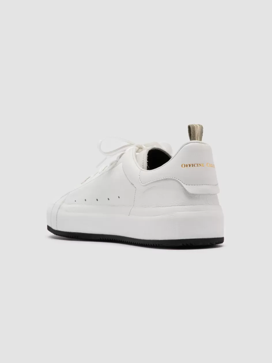 primary_101__white_leather_sneakers_105547.webp Officine Creative Sneakers>PRIMARY 101 - Leather Sneakers WHITE