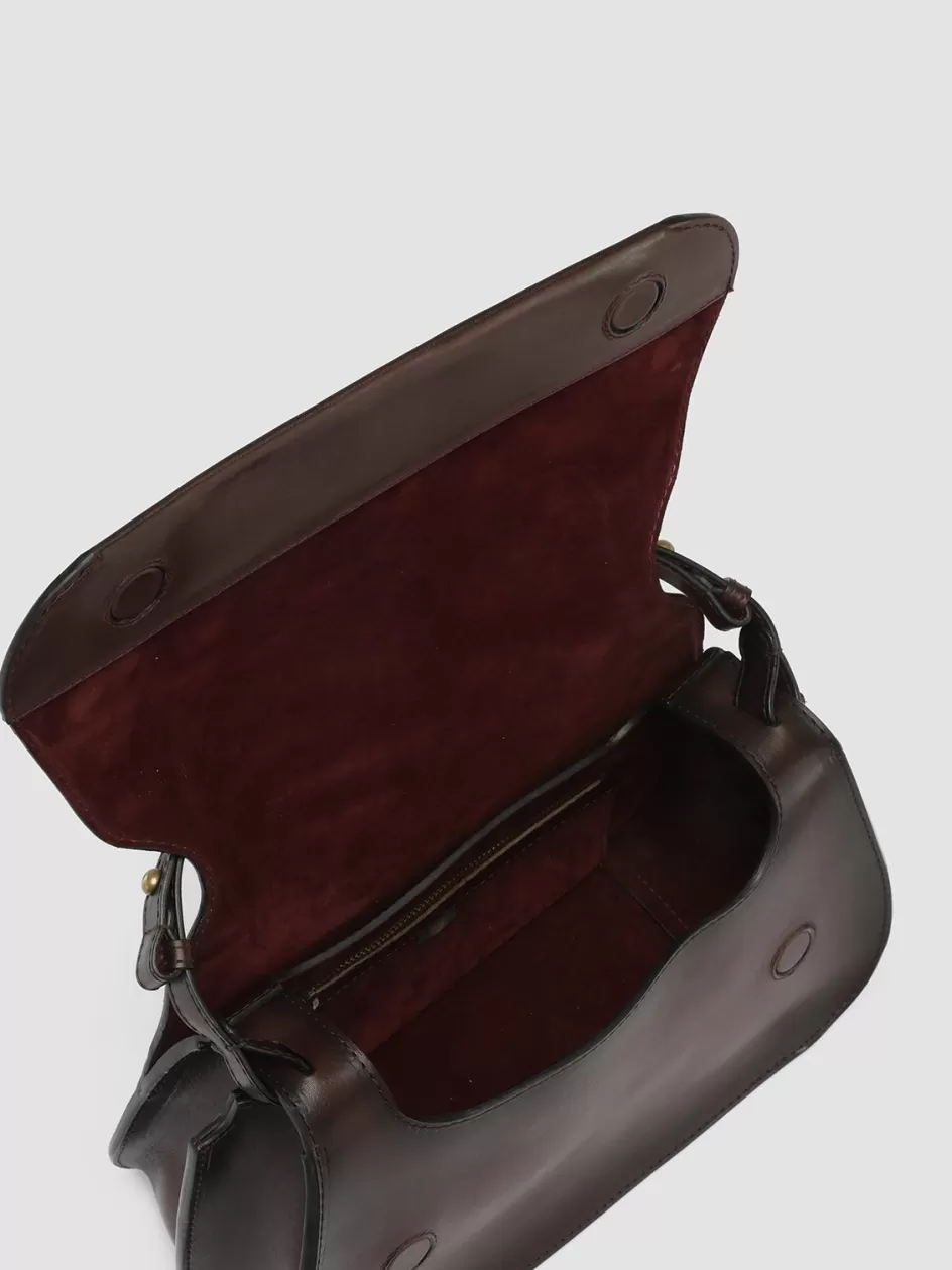 saddle_012__burgundy_leather_hobo_bag_104818.webp Officine Creative Bags>SADDLE 012 - Burgundy Leather Hobo Bag TRUFFLE