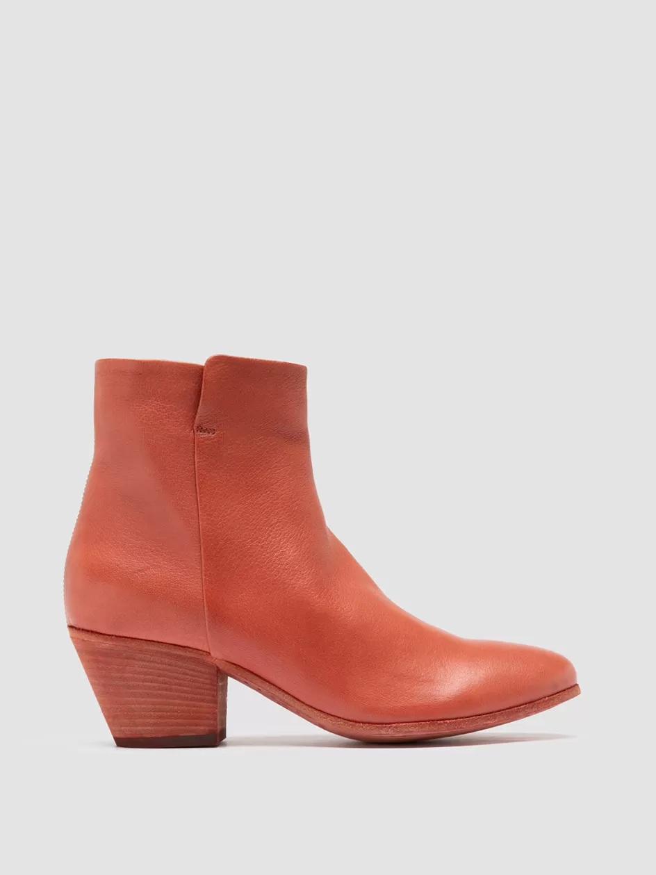 Officine Creative Boots & Booties>SHIRLEE 001 - Leather Boots ORANGE