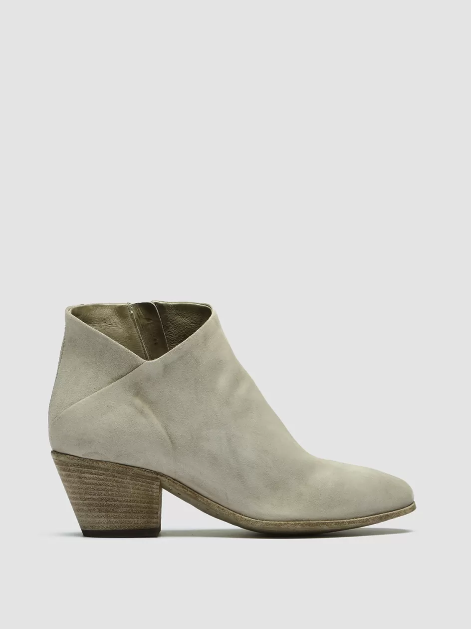 Officine Creative Boots & Booties>SHIRLEE 002 - Suede Ankle Boots GREEN