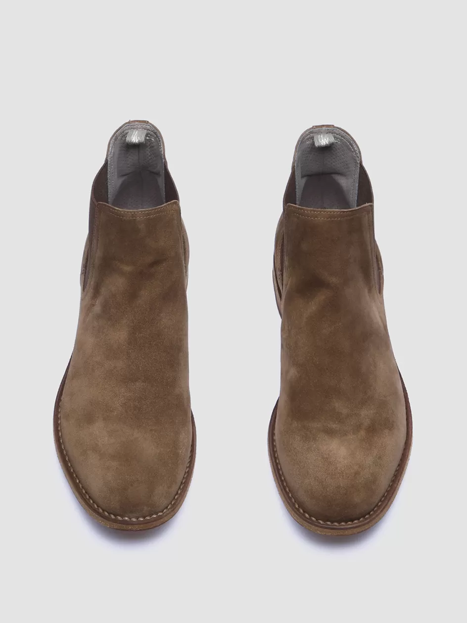 Officine Creative Ankle Boots>STEPLE 015 - Suede Chelsea Boots TOSCANO