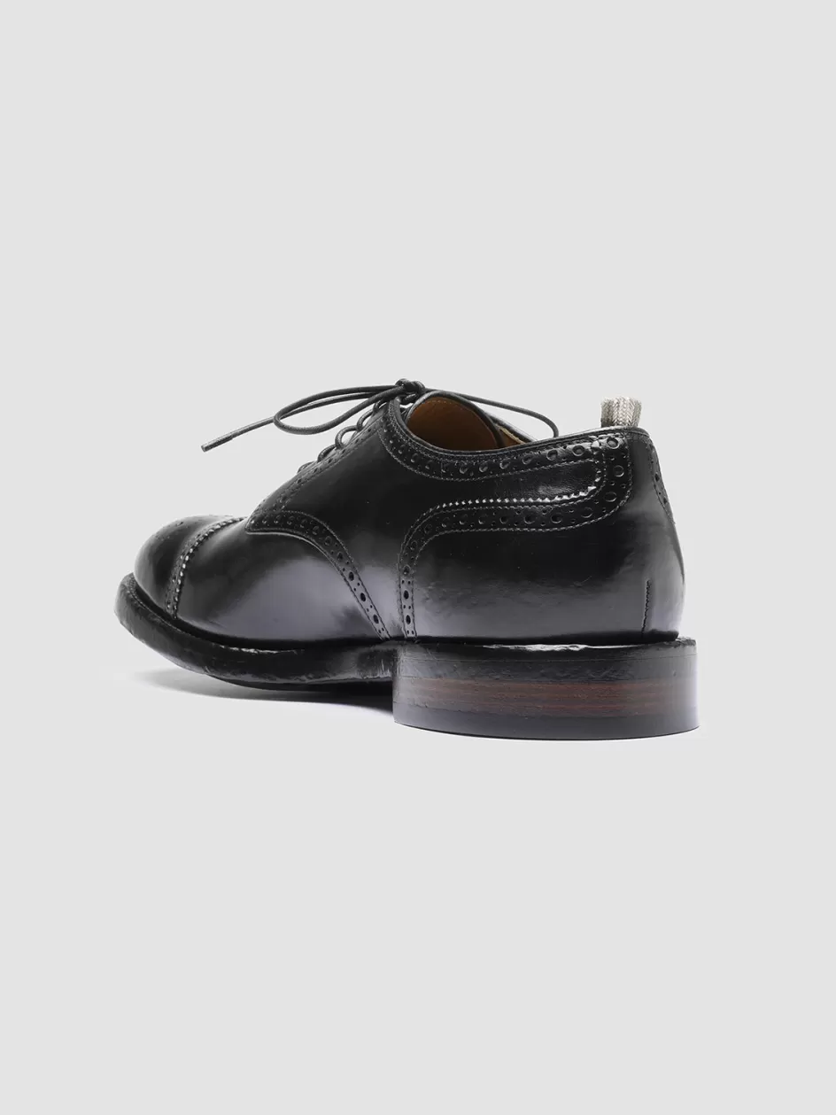 temple_003__black_leather_derby_shoes_101531.webp Officine Creative Formal Shoes | Derbies>TEMPLE 003 - Leather Derby Shoes BLACK