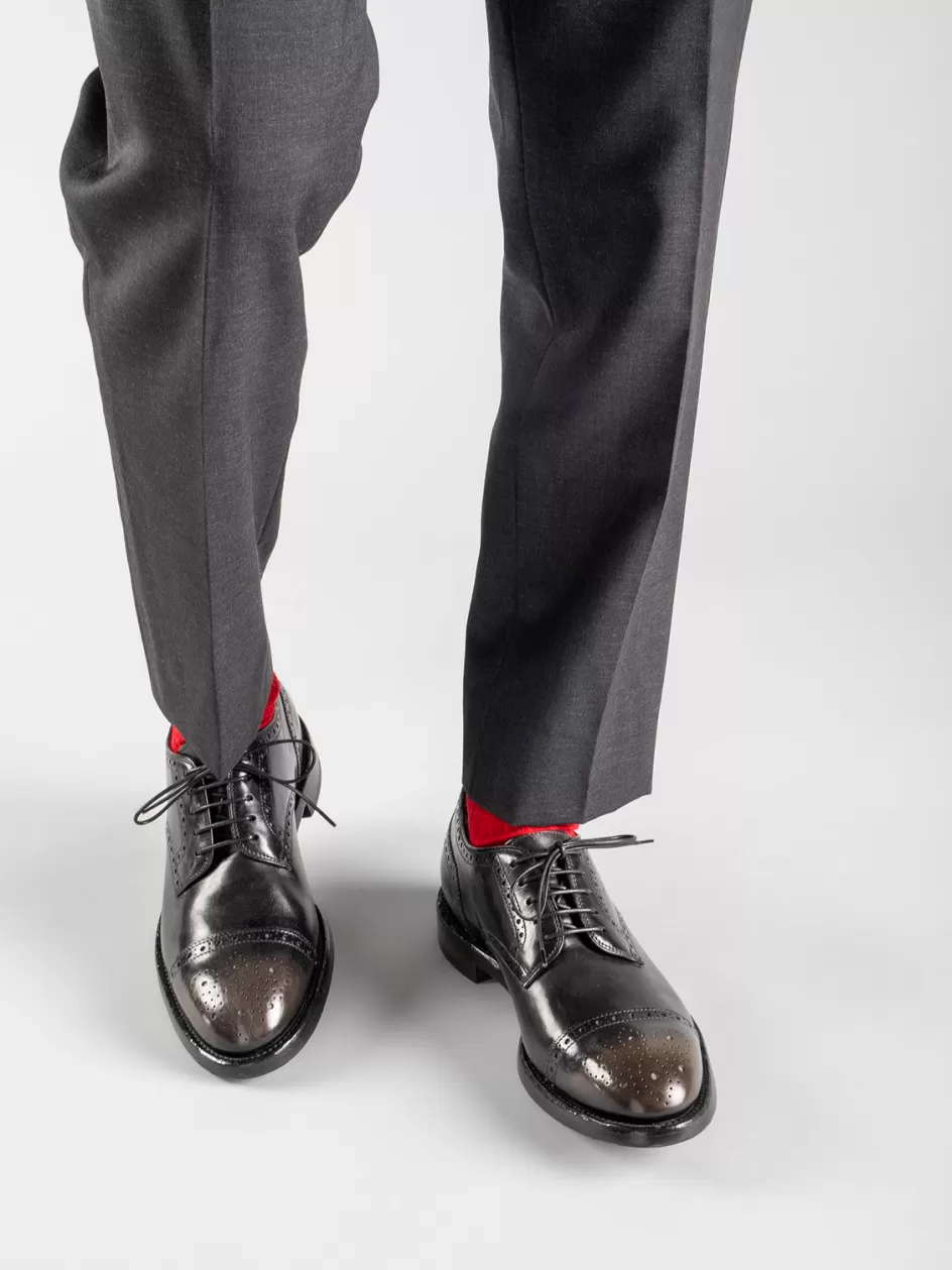 temple_003__black_leather_derby_shoes_101535.webp Officine Creative Formal Shoes | Derbies>TEMPLE 003 - Leather Derby Shoes BLACK