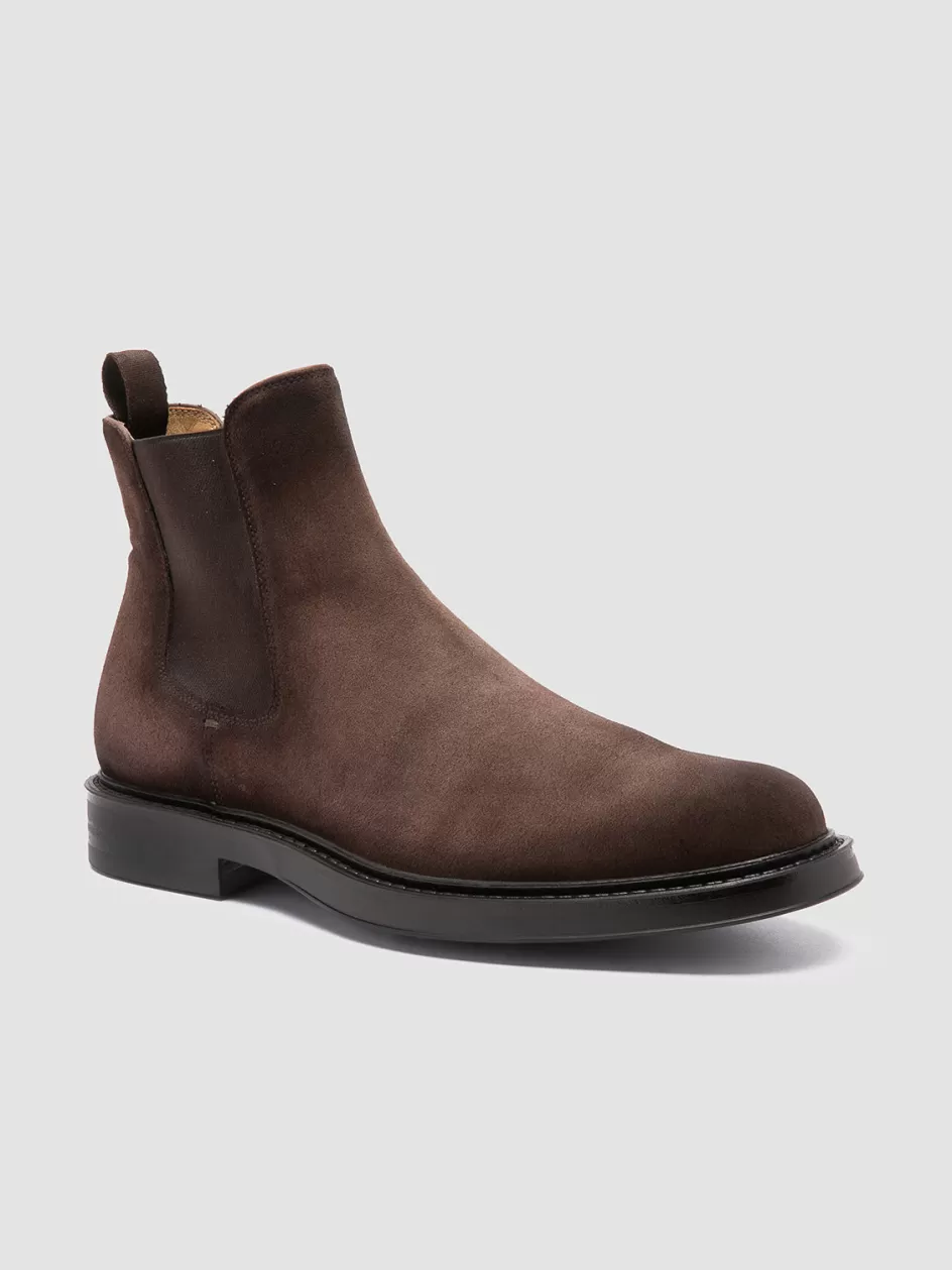uniform_005__brown_suede_chelsea_boots_101620.webp Officine Creative Ankle Boots>UNIFORM 005 - Brown Suede Chelsea Boots PEPE