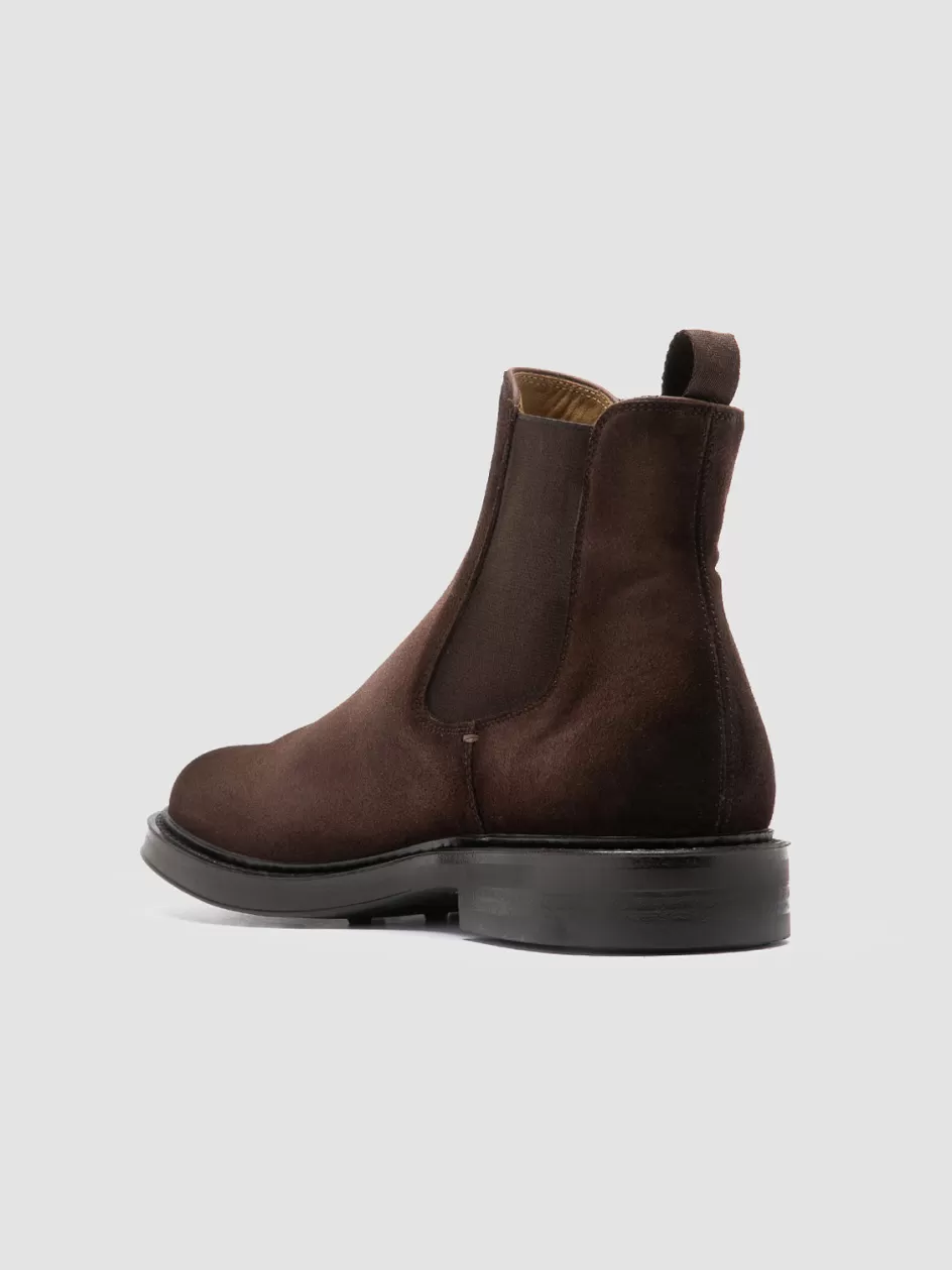 uniform_005__brown_suede_chelsea_boots_101621.webp Officine Creative Ankle Boots>UNIFORM 005 - Brown Suede Chelsea Boots PEPE