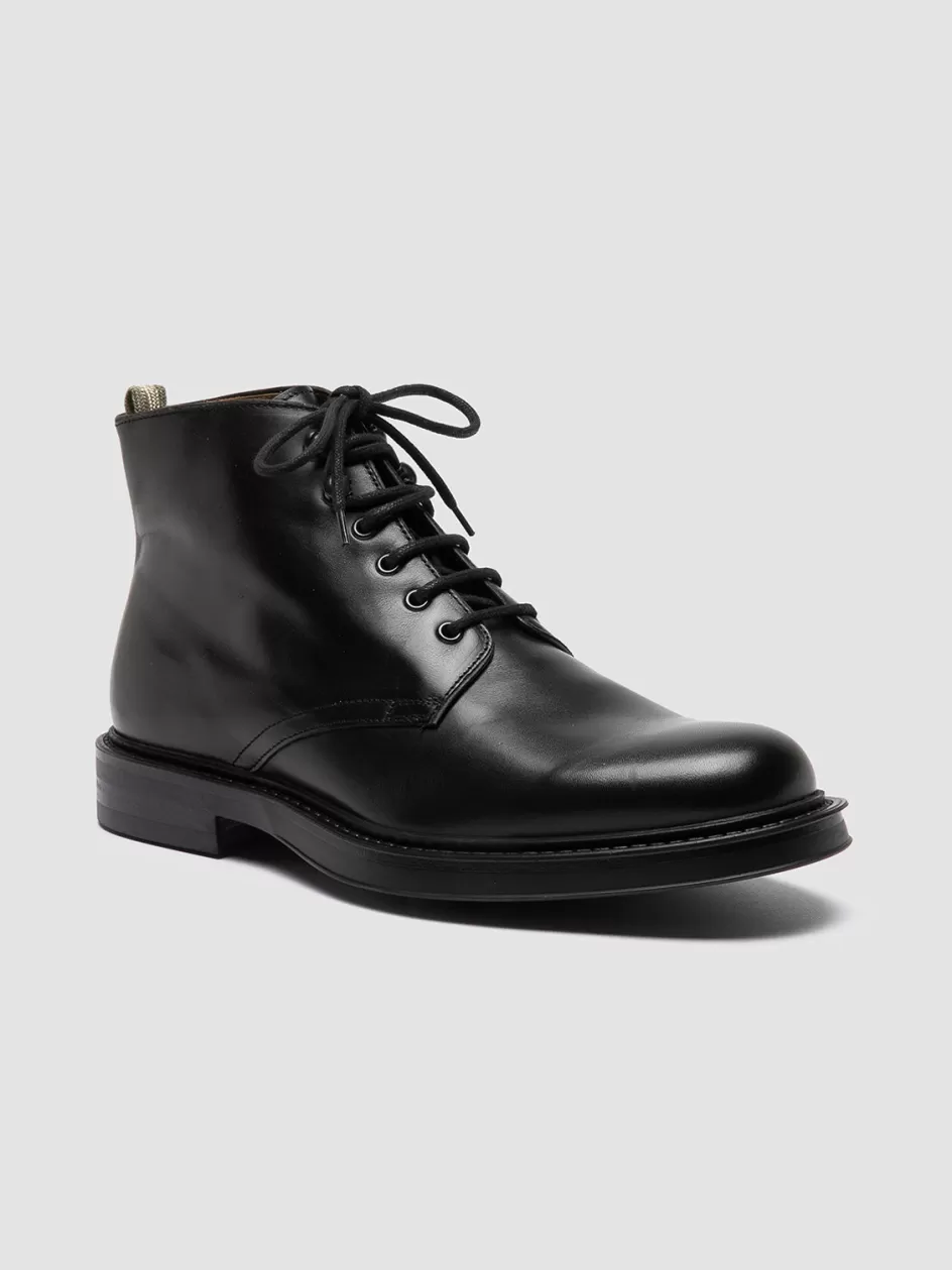 uniform_018__black_leather_boots_101612.webp Officine Creative Ankle Boots>UNIFORM 018 - Leather Boots BLACK