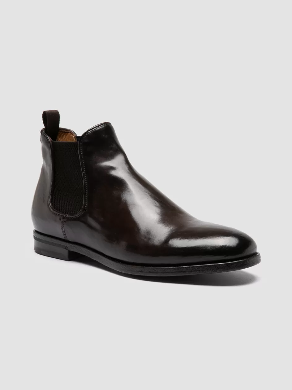 vanderbilt_caou_012__dark_brown_leather_boots_106339.webp Officine Creative Ankle Boots>VANDERBILT CAOU 012 - Leather Boots DARK BROWN